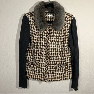 CAbi 978 Houndstooth Mixer Jacket